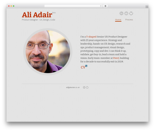 Theme WordPress Workality Lite - aliadair.co.uk
