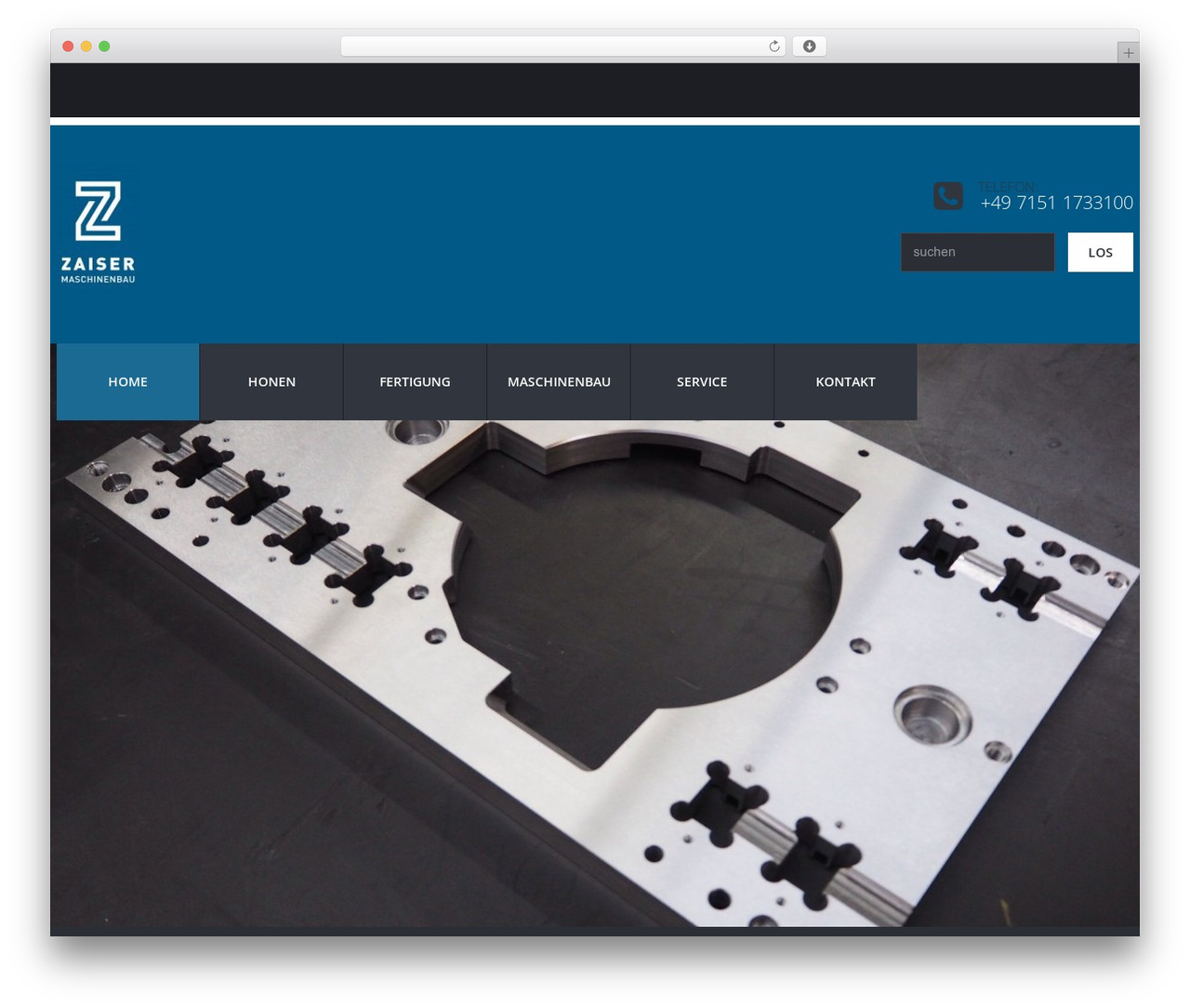 WordPress theme cherry - zaiser-td.com