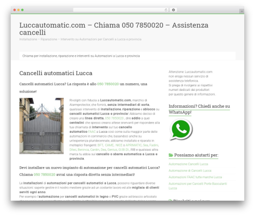 Internal linking related contents pro WordPress plugin - luccautomatic.com
