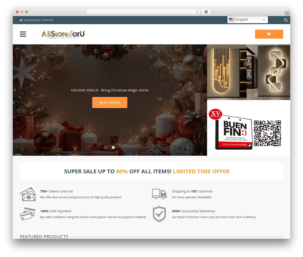Davinci 2 WordPress shopping theme - allstoreforu.com Davinci 2 WordPress shopping theme - allstoreforu.com