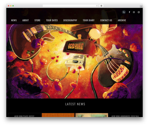 JamSession WordPress theme - acidking.com