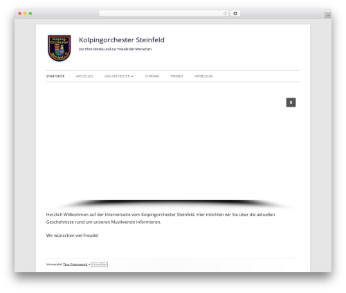 Tiny Framework WordPress theme download - kolpingorchester.com