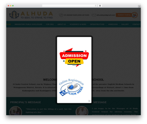 university | Shared by themes24x7.com WordPress theme - alhudacentralschool.com