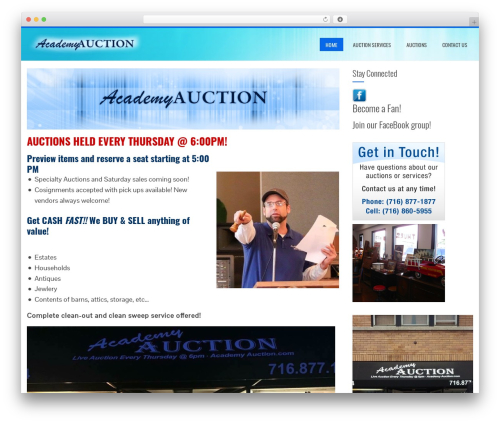 WordPress theme Delicate - academyauction.com WordPress theme Delicate - academyauction.com
