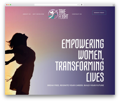 Divi preloader WordPress plugin - takeflightusa.org