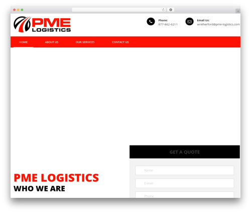 Moveco framework WordPress plugin - pme-logistics.com
