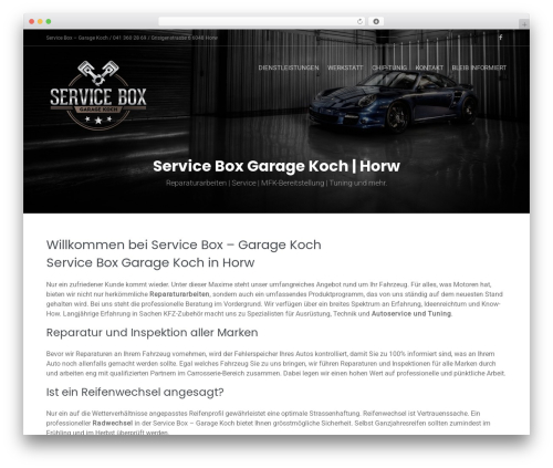 WordPress theme Refur - service-box.ch