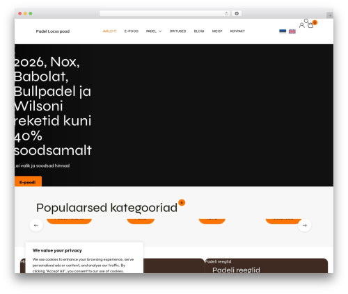 WP theme Natsy - padellocus.com