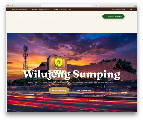 Canvas WordPress theme - www.makanponyo.com