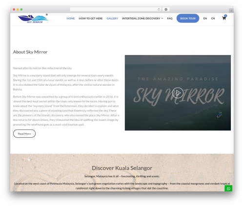CiyaShop WordPress shop theme - skymirrortour.com