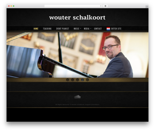 Dark N Gritty Evolved best WordPress theme - wouterschalkoort.com