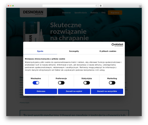 Empty Template WordPress theme - desnoran.pl