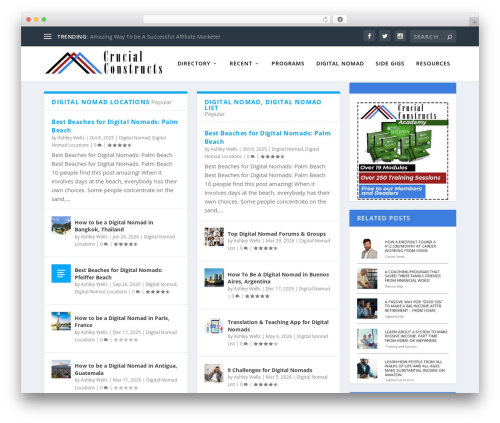 Supreme mega menu WordPress plugin - crucialconstructs.com