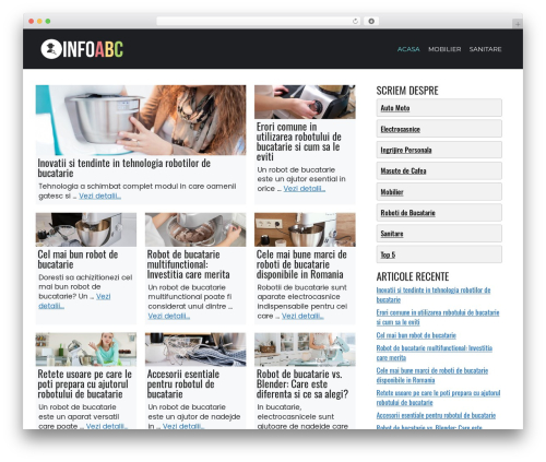 Tabbed contents WordPress plugin - infoabc.ro