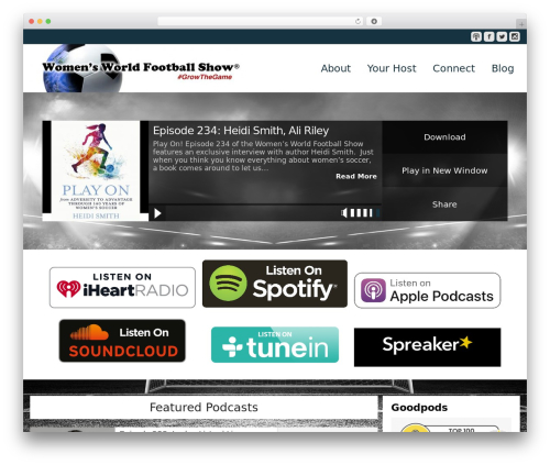 Genesis theme WordPress - wwfshow.com