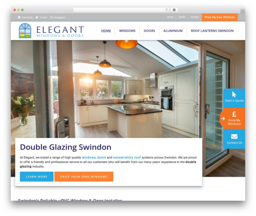 Ghost WordPress theme - elegantwindowsanddoorsltd.co.uk