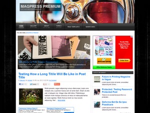 Grune WordPress theme by MagPress.com