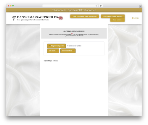 Directorist post your need WordPress plugin - danskemassagepiger.dk