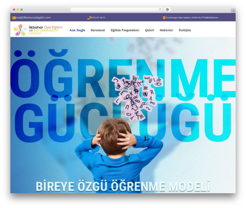 Knirpse WordPress theme - ilkbaharozelegitim.com