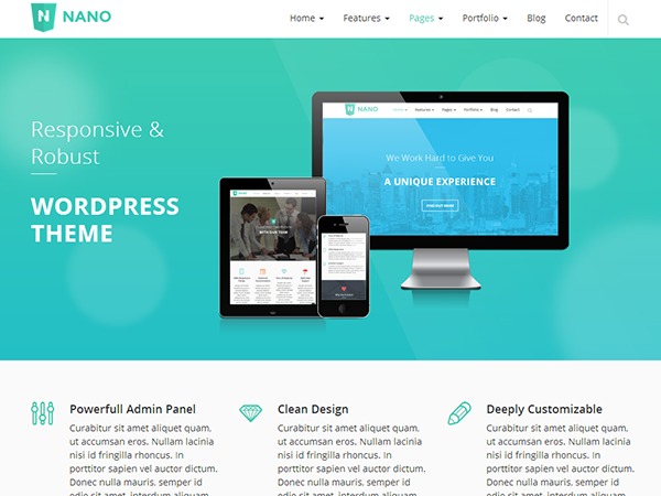 Nano theme WordPress Nano theme WordPress