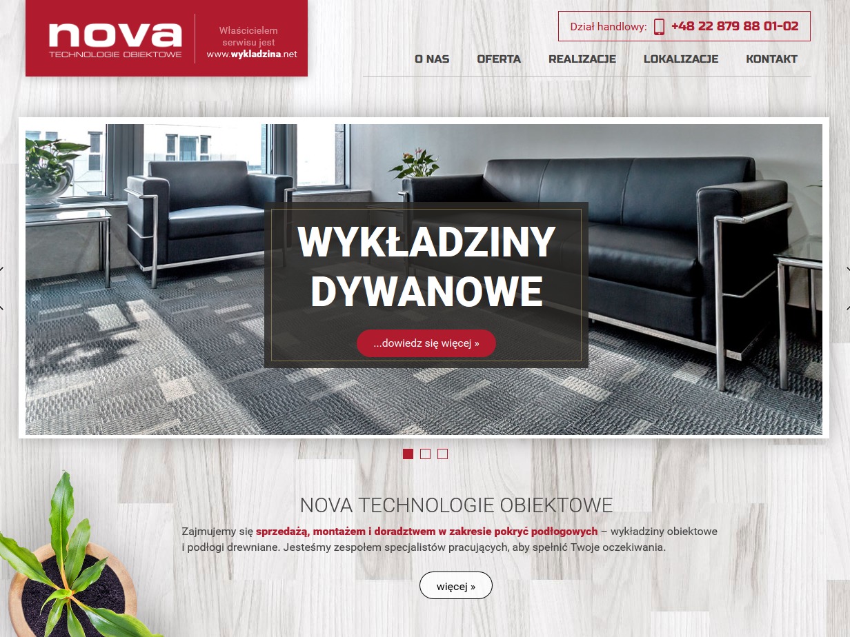 NOVA WordPress theme by Promoagency