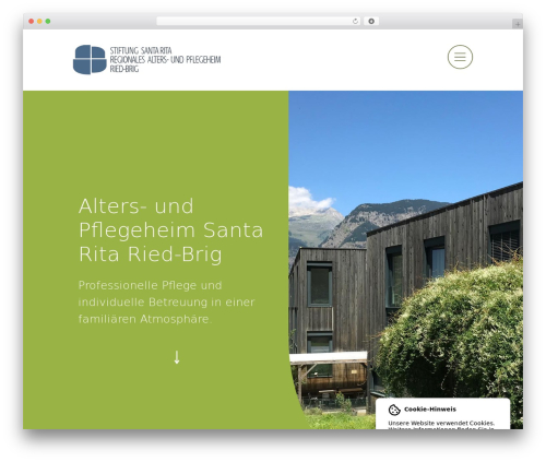 Valpix cookie info WordPress plugin - santarita.ch