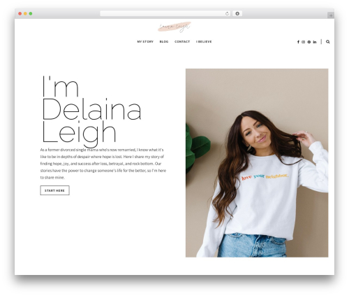 Theme WordPress freyja - lainaleigh.com