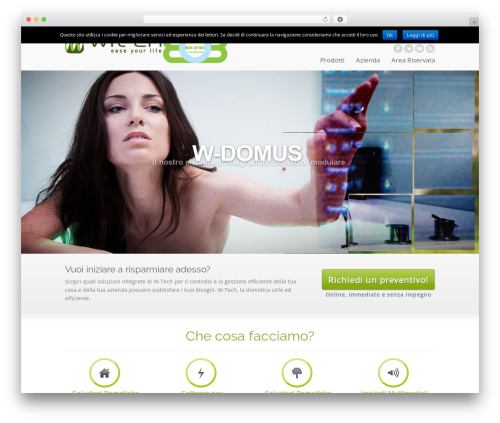 Wp client WordPress plugin - wtech.info/DOMOTICA