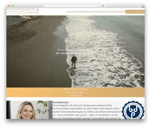 Theme WordPress SolarOne - katharina-nicola-schmidt.com