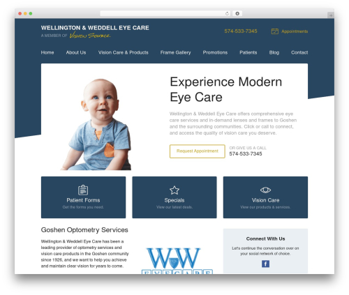 VS Theme #3 WordPress theme - wweyecare.com