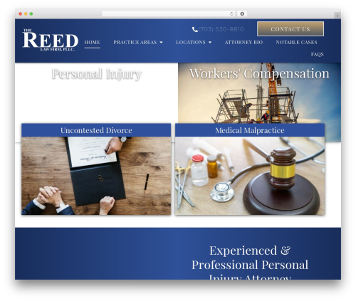 WordPress theme Hello Elementor - reedlawva.com