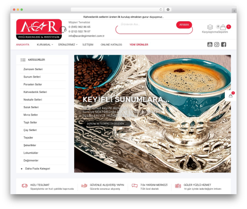 WordPress theme Amera - acardegirmenleri.com