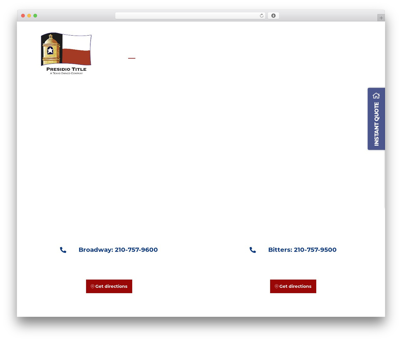 WordPress theme Konstrakt - presidiotitle.com