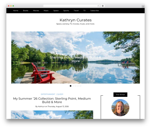 Writee WordPress theme design - kathryncurates.ca Writee WordPress theme design - kathryncurates.ca