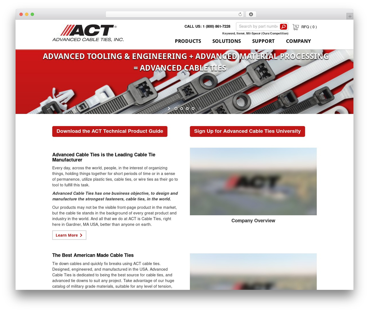 ACT WordPress theme - advancedcableties.com ACT WordPress theme - advancedcableties.com