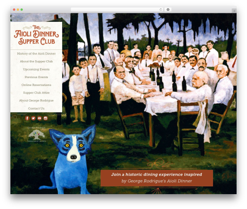 aioli WordPress theme - aiolidinner.com