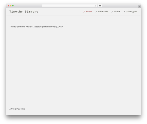 Art Theme best WordPress theme - timothy-simmons.com