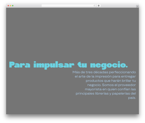Nextbricks WordPress plugin - www.impresosparedones.cl