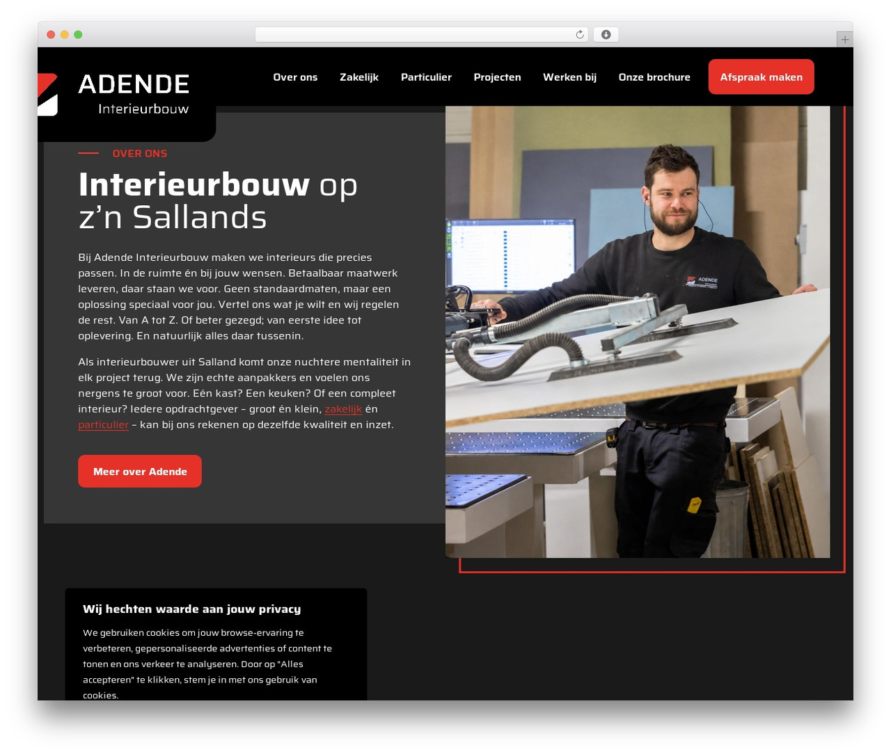 Cora WordPress theme - adende.nl