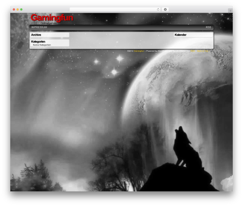 Easel WordPress gaming theme - astronautfarmer.de