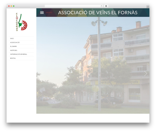 Fornas WordPress theme - avelfornas.org
