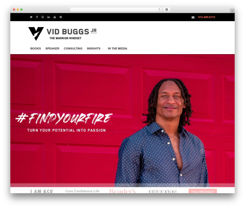 Layers theme WordPress - vidbuggs.com