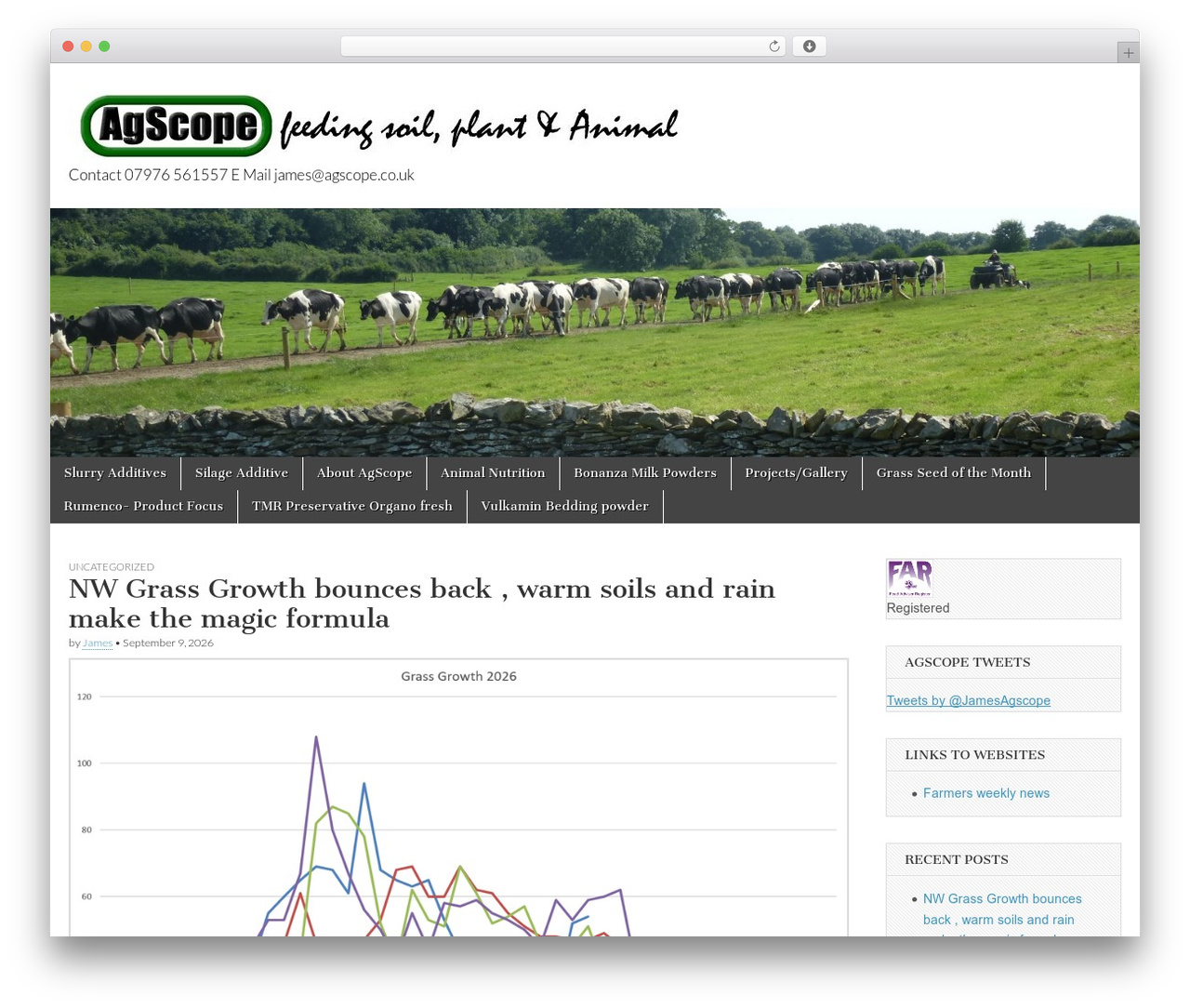 Magazine Basic theme WordPress - agscope.co.uk
