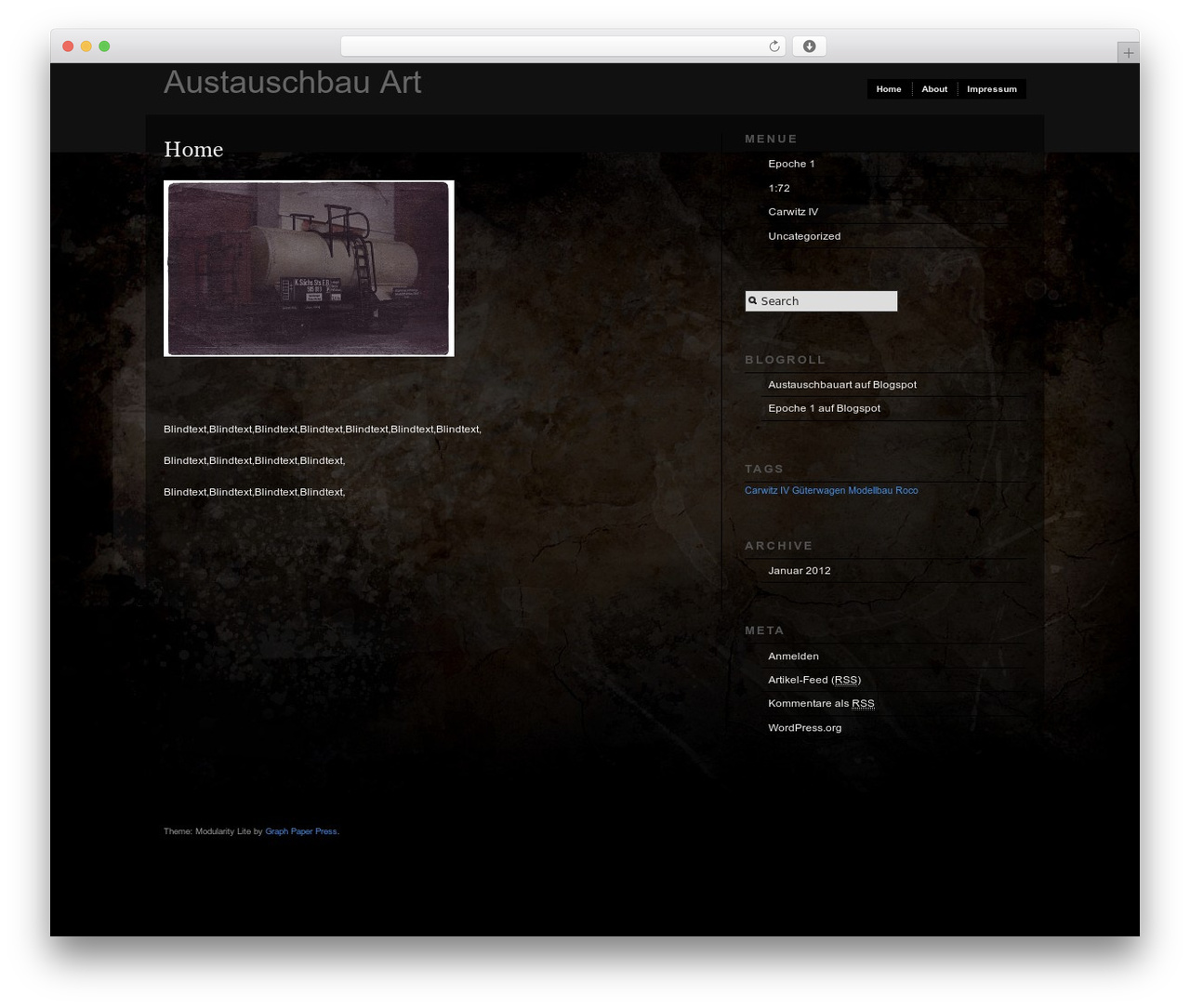 Modularity Lite WordPress theme - austauschbauart.com Modularity Lite WordPress theme - austauschbauart.com