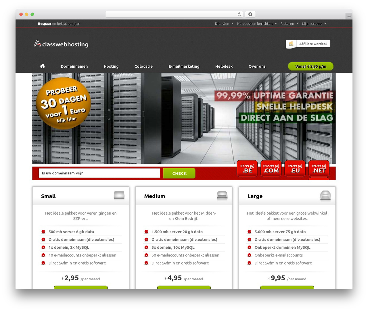 Orbit theme WordPress - a-classwebhosting.nl