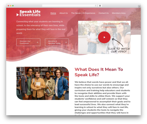 Wp floating menu pro WordPress plugin - speaklifeessentials.com