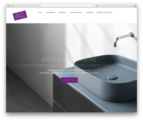 Theme WordPress Appointment Pro - anferceramicas.com