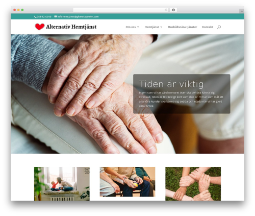 Theme WordPress Divi - alt-hemtjanst.se