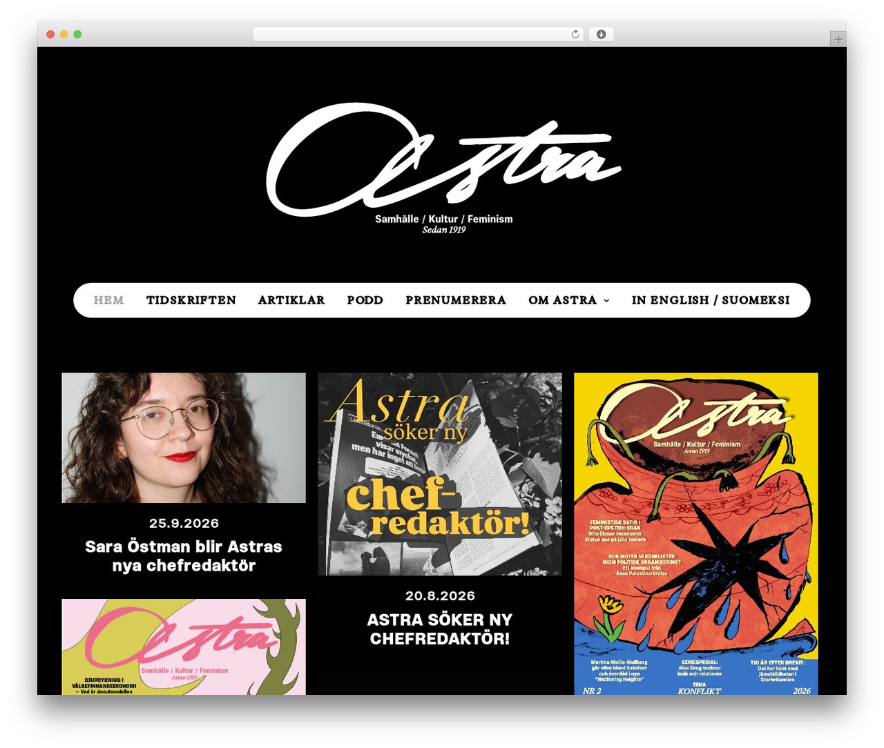 Uncode WordPress theme - astra.fi Uncode WordPress theme - astra.fi