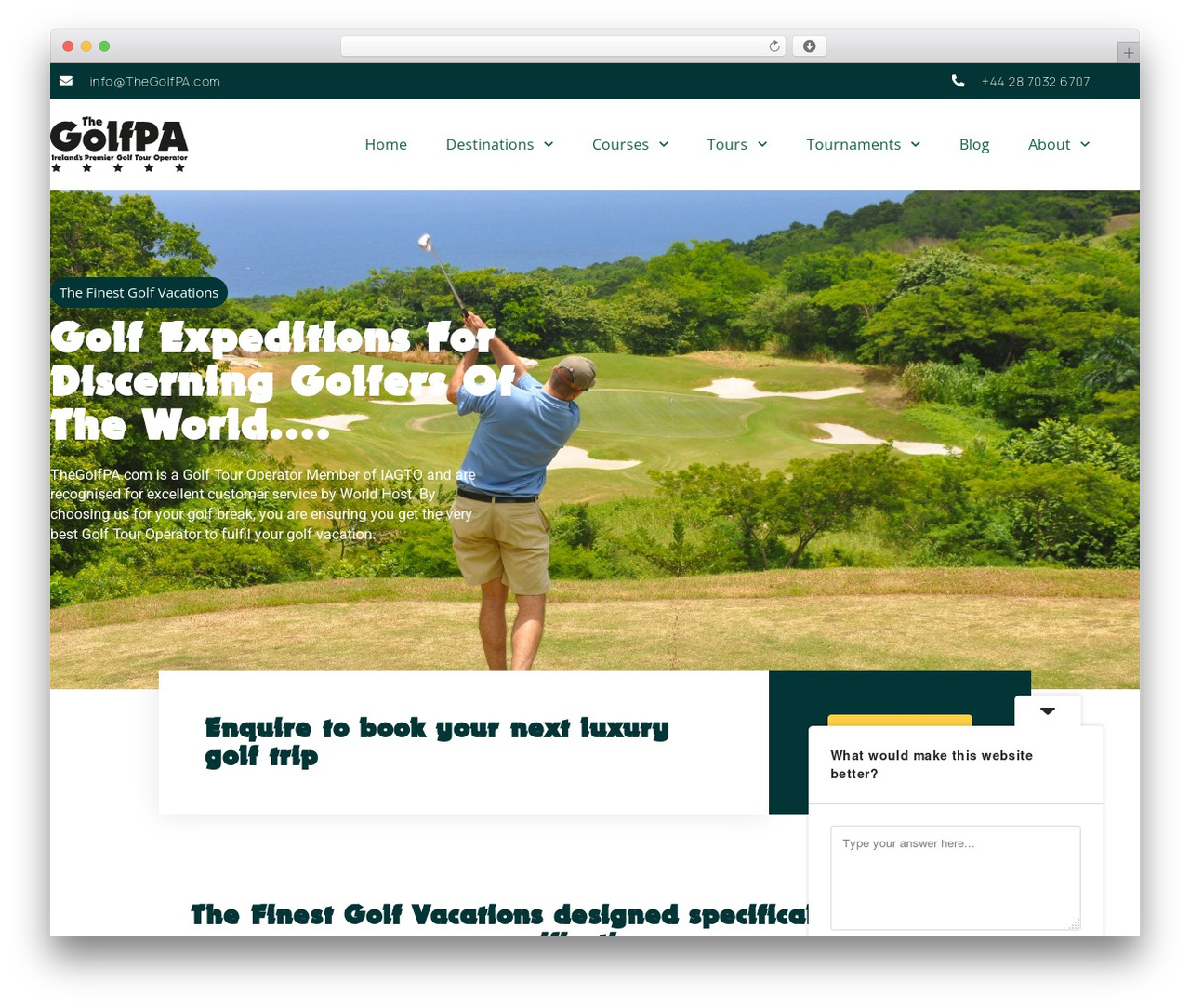 Windfall theme WordPress - thegolfpa.com Windfall theme WordPress - thegolfpa.com